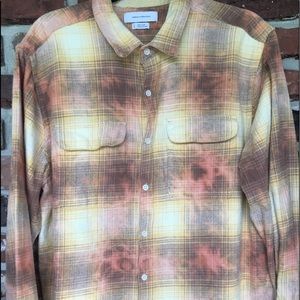 Urban Outfitter Flannel Bleached Shirt L